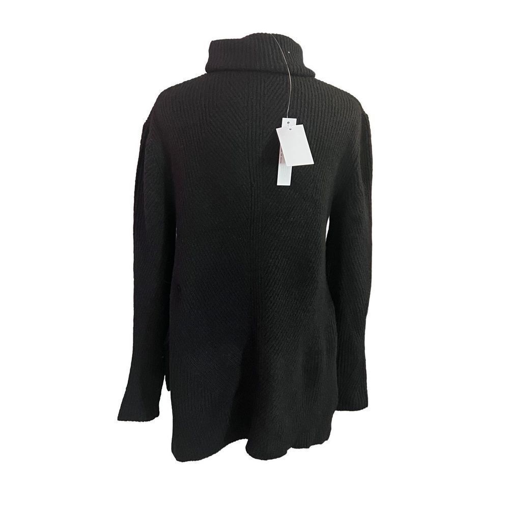 Nwt SWEET ROMEO/NORDSTROM black sweater size Small - Picture 2 of 5